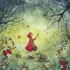 Bijdehansje Postcard Strawberry Dream | Conscious Craft